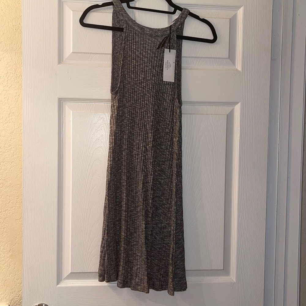 Sage The Label Charcoal Madison Dress NWT